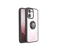 Coque Oppo A6 Pro Anneau Magnétique Finition Givrée Noir