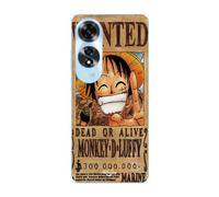 Coque Oppo A60 One Piece Wanted Poster Monkey D. Luffy