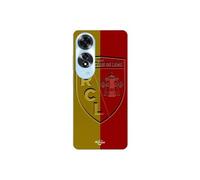 Coque Oppo A60 Rcl Lens Logo Fond Jaune Et Rouge
