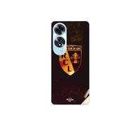 Coque Oppo A60 Rcl Lens Orange Fond Noir