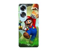 Coque de téléphone - MANIACASE - Oppo A60 - Silicone TPU - Noir - Super Mario Bros