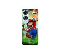Coque de téléphone - MANIACASE - Oppo A60 - Silicone TPU - Noir - Super Mario Bros