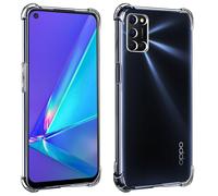 Coque Oppo A72 / A52 Silicone Flexible Coins Bumper Transparent