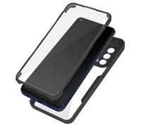 Coque Oppo A74 Dos Avant Polymère Contour noir