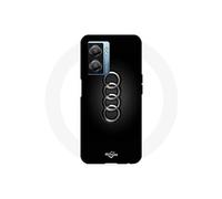 Coque Oppo A77 5G Logo de voiture Audi front noir