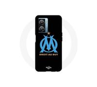 Coque Oppo A77 5G logo om olympique de marseille Noire Fond