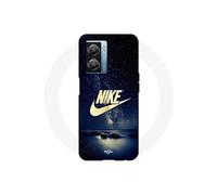 Coque Oppo A77 5G nike logo doré nuit étoilé