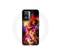 Coque Oppo A77 5G Nike peinture colorée