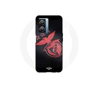 Coque Oppo A77 5G slb benfica fond noir