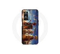 Coque Oppo A77 5G tanjiro inosuke et zenitsyu