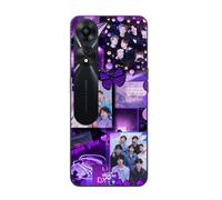 Coque Oppo A78 5G BTS CONCEPT VIOLET