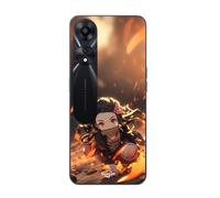 Coque Oppo A78 5g Demon Slayer Nezuko 3d Art Anime Manga Copie