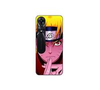 Coque de téléphone - MANIACASE - Oppo A78 5G - Naruto main croisée - Silicone TPU - Noir