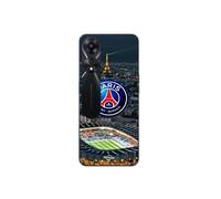 Coque Oppo A78 5G psg logo stade nuit tour eiffel