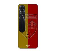 Coque Oppo A78 5g Rcl Lens Logo Fond Jaune Et Rouge