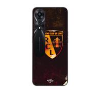 Coque Oppo A78 5g Rcl Lens Orange Fond Noir