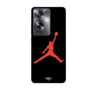 Coque Oppo A79 5g Jordan Logo 23 Nike Basketball Couleur Rouge