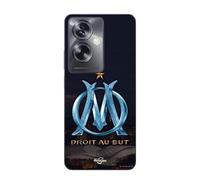 Coque Oppo A79 5G OM logo bleu et dorée stade