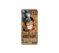 Coque Oppo A79 5G One Piece Wanted Poster Monkey D. Luffy