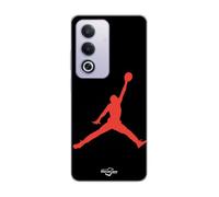Coque Oppo A80 Jordan logo 23 nike basketball couleur rouge