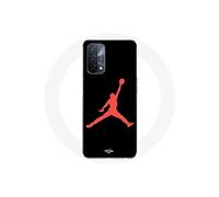 Coque Oppo A93 5G Jordan logo 23 nike basketball couleur rouge