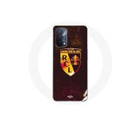 Coque Oppo A93 5g Rcl Lens Orange Fond Noir