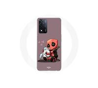 Coque Oppo A93s 5G Bébé Deadpool avec Licorne