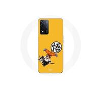 Coque - Maniacase - Oppo A93s 5G - Dragon Ball Sangoku - Souple - Noir