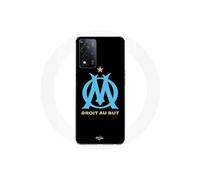 Coque Oppo A93s 5G logo om olympique de marseille Noire Fond