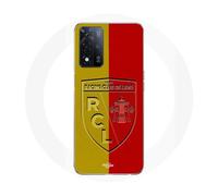 Coque Oppo A93s 5g Rcl Lens Logo Fond Jaune Et Rouge
