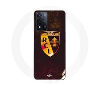 Coque - Maniacase - Oppo A93s 5G - Souple - RCL Lens - Orange et Noir