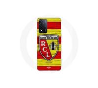 Coque - MANIACASE - Oppo A93s 5G - Jaune et rouge - Souple - Silicone plastique