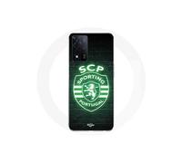 Coque Oppo A93s 5G scp sporting portugal lumineux fond noir