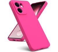 Coque Oppo Reno 13 Fs / Reno 13 F 5g/4g ¿ Silicone Liquide Ultra Souple, Intérieur Microfibre, Protection Anti¿Choc Gel 360° Avec Rebord Caméra ¿ Rose Poudre