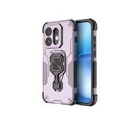 Coque Oppo Reno 16 Antichoc Anneau Magnétique Support Violet