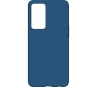 Coque Silicone BigBen Connected pour Oppo Reno 8 Lite Bleu