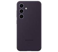 Samsung Coque silicone Galaxy S24 Officielle Violet foncé