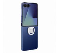 Samsung Coque de protection EF-QF766CTEGWW pour Galaxy Z Flip 7 Transparent avec anneau