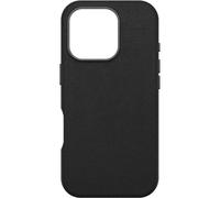 OtterBox Coque Symmetry Series iPhone 16 Pro – Cuir cactus MagSafe – Antichoc – Noir