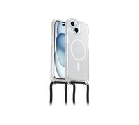 Otterbox React Necklace Coque avec MagSafe pour iPhone 15, Coque de Protection Ultra Fine avec Collier réglable et Amovible, testé Selon Les Normes Militaires, Transparent