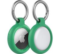 Coque OtterBox Sleek Series pour AirTag, Antichoc, Anti-Chute, Ultra-Mince, Robuste, Coque de Protection Mince pour Apple AirTags, Mousqueton Inclus, Vert