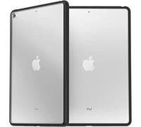 Coque OtterBox Sleek Series pour iPad 10,2" (7e gen 2019 / 8e gen 2020 / 9e gen 2021), Antichoc, anti-chute, ultra-mince, coque de protection fine, Noir/Transparent, Livré Sans Emballage