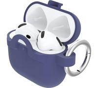 Coque OtterBox Soft Touch pour AirPods (4th gen), Coque de Protection Antichoc, Anti-Chute, Ultra-Mince, Anti-Rayures et Anti-éraflures pour Apple AirPods, Mousqueton Inclus, Mauve