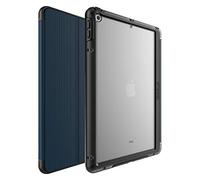 Coque OtterBox Symmetry Folio pour iPad 10,2" (7e gen 2019 / 8e gen 2020 / 9e gen 2021), Antichoc, anti-chute, étui folio de protection fin, testé selon les normes militaires, Bleu