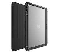 Coque OtterBox Symmetry Folio pour iPad 10,2" (7e gen 2019 / 8e gen 2020 / 9e gen 2021), Antichoc, anti-chute, étui folio de protection fin, testé selon les normes militaires, Noir
