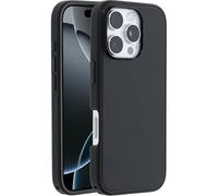 Coque OtterBox Symmetry Series avec aimants pour iPhone 16 Pro, antichoc, résistante aux chutes, coque de protection fine, supporte 3x plus de chutes que la norme militaire, Noir, Livré sans emballage