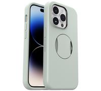 Coque OtterGrip Symmetry pour iPhone 14 Pro Max avec MagSafe, résistante aux chocs et aux chutes, avec protection antimicrobienne et grip intégré, testée 3x normes MIL-STD 810G - Vert