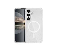 Coque Pailletée avec MagSafe pour Samsung Galaxy S25 Plus - Transparent