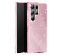 Coque Paillette pour Samsung Galaxy S24 Ultra Silicone Ultra fine Rose