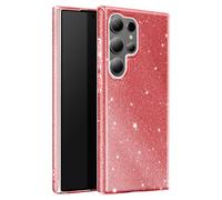 Coque Paillette pour Samsung Galaxy S24 Ultra Silicone Ultra fine Rouge